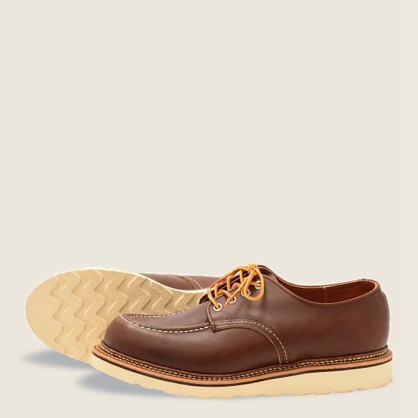 Mens Red Wing Classic - Oro-iginal Leather - Oxford Brown - VBQ095413